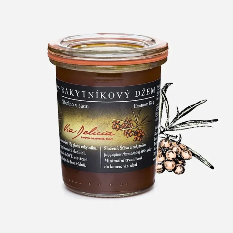 Rakytníkový džem 6 x 175 g